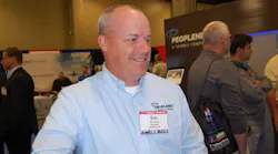 ldquoOffering LTE connectivity gives organizations the ability to collect data from vehicles drivers and devices faster and more reliably than ever beforequot PeopleNet39s Eric Witty Photo by Sean Kilcarr for Fleet Owner