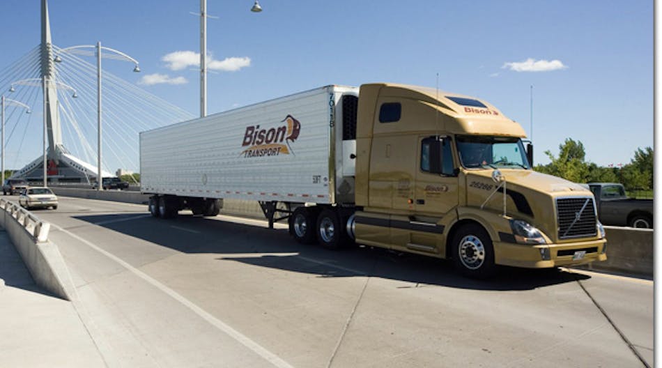 Nothing has a greater impact on Bison&rsquo;s safety culture than driver retention. &ldquo;It is the single most important item in my job,&apos; according to Garth Pitzel. (Photo courtesy of Bison Transport)