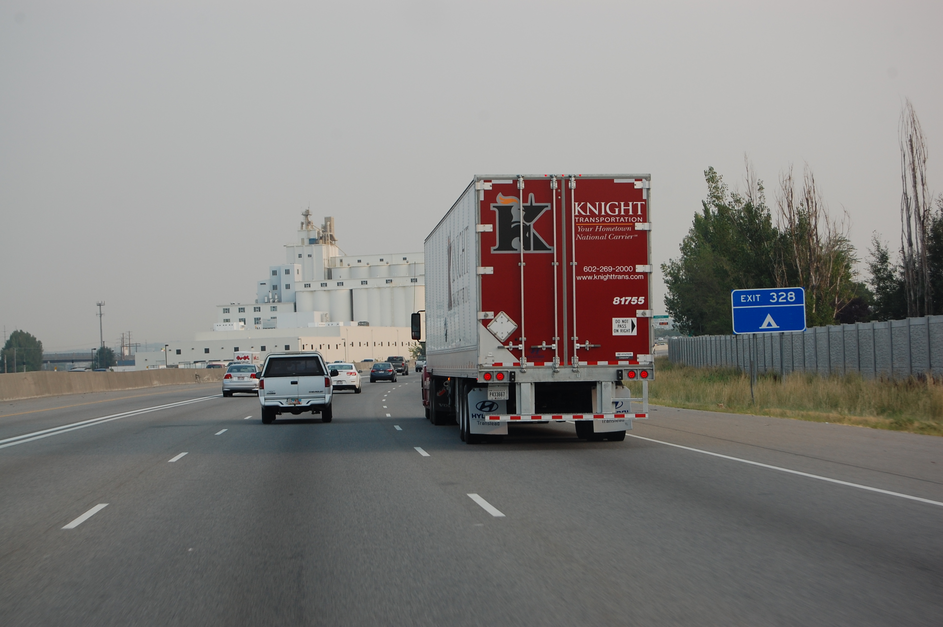 The combined company will be headquartered in Phoenix AZ and operate a fleet of some 23000 tractors and 77000 trailers Photo by Sean Kilcarr for Fleet Owner