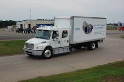 Eaton39s mediumduty Procision AMT introduced in 2014 is going to be a key offering within the new Eaton Cummins Automated Transmission Technologies joint venture Photo by Sean Kilcarr for Fleet Owner Eaton39s mediumduty Procision AMT introduced in 2014 is going to be a key offering within the new Eaton Cummins Automated Transmission Technologies joint venture Photo by Sean Kilcarr for Fleet Owner