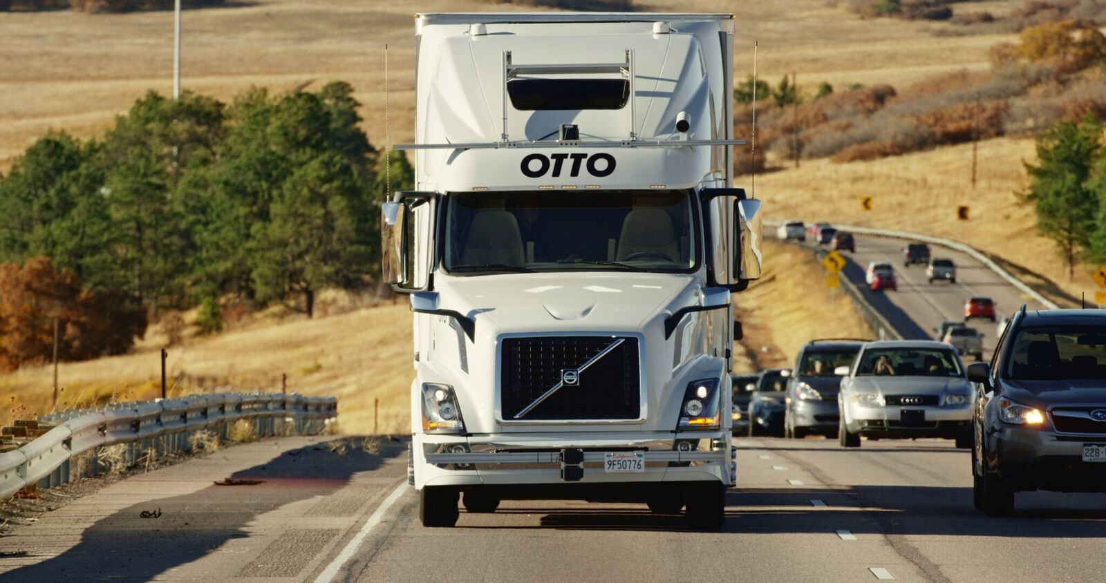 An Uber representative at the listening session said his company is not completely ready yet to move forward with truly driverless trucks Photo courtesy of OTTO