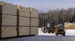 &apos;If a tariff means a reduction in imported wood and more production of wood in the state of Minnesota and the Midwest, then that will certainly increase the market for our loggers and truckers.&apos; &mdash;Scott Dane, executive director of the Associated Contract Loggers and Truckers of Minnesota. (Photo courtesy of the Hedstrom Lumber Co.)