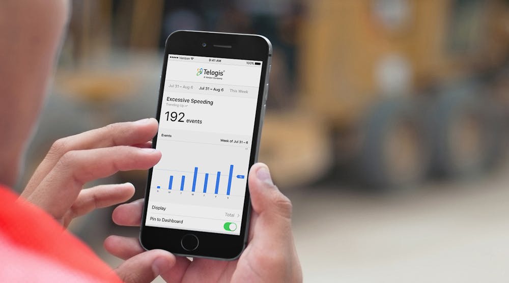 The Telogis Spotlight app will be available in May as a free add-on for Telogis Fleet customers designed to give quick access to key performance metrics.