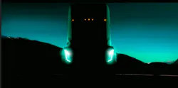 Tesla founder Elon Musk shared this quotghostlyquot sneak peek of his company39s Class 8 allelectric tractor on Twitter and during a TED talk in British Columbia