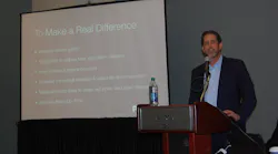 Rob Phillips president and COO of Phillips Industries discussing philosophy underpinning the company39s decision to create the PCT division Photo by Sean Kilcarr for Fleet Owner