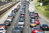 Traffic congestion in the U.S. has added more than $63.4 billion in operational costs to trucking in 2015, according to ATRI research. (Getty Images)