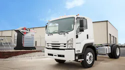 Isuzu announced it began production of its new Class 6 2018 Isuzu FTR at its Spartant Motors facility in Charlotte MI