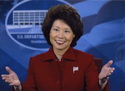 DOT Secretary Elaine Chao told a Senate panel streamlining the permitting process is key to getting highway projects built quickly DOT Secretary Elaine Chao told a Senate panel streamlining the permitting process is key to getting highway projects built quickly