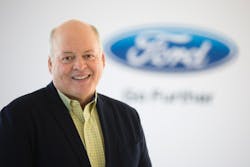 Jim Hackett 62 has served as executive chairman of Ford Smart Mobility LLC since March 2016 Photo Ford Jim Hackett 62 has served as executive chairman of Ford Smart Mobility LLC since March 2016 Photo Ford