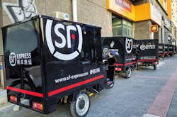 SF Express the largest package delivery firm in China shipped a total of 31 billion packages during 2016 Photo SF Express SF Express the largest package delivery firm in China shipped a total of 31 billion packages during 2016 Photo SF Express