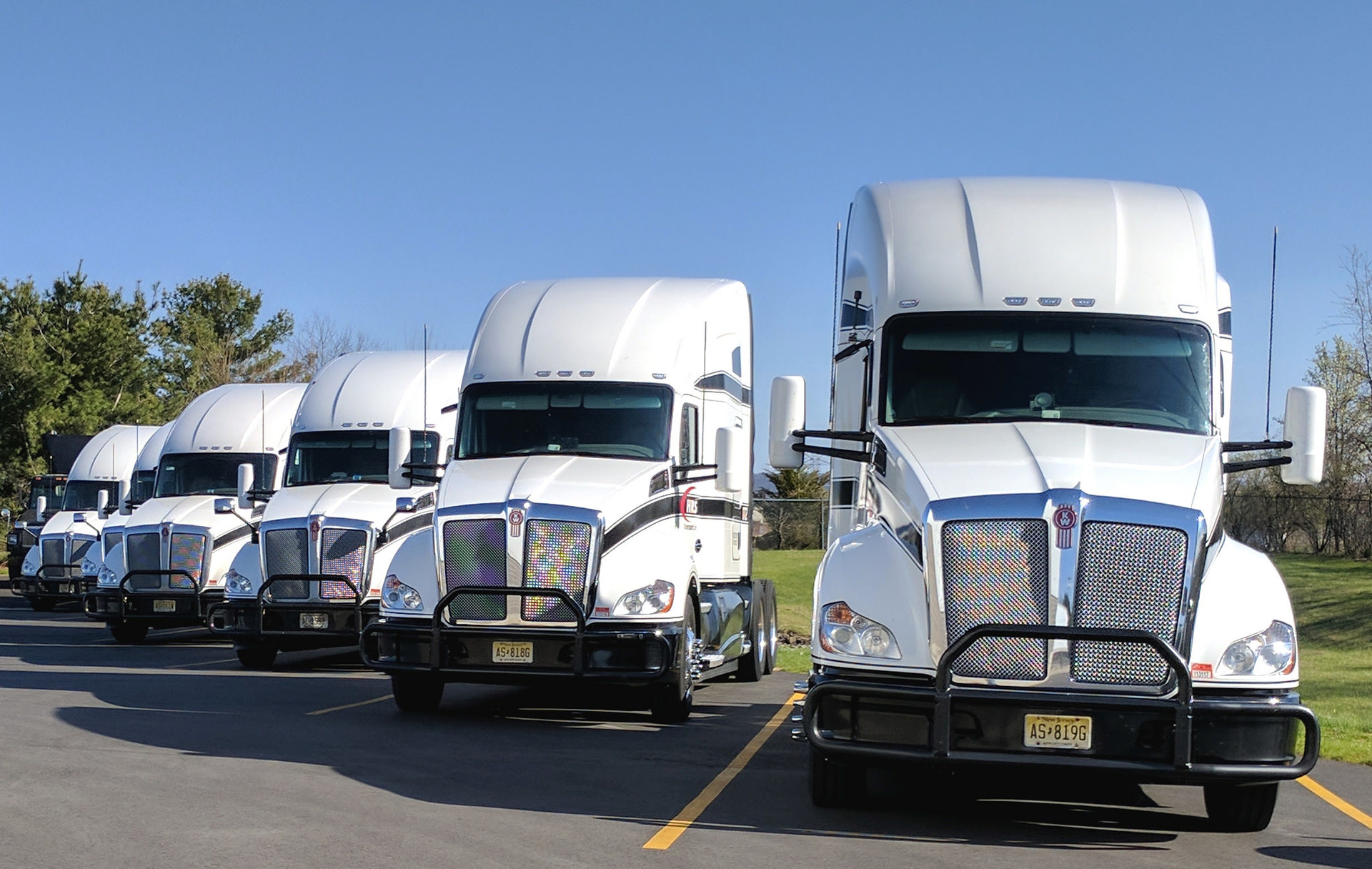 Despite a monthovermonth decline in May orders for new trucks are well ahead of last year39s pace Photo Kenworth Trucks
