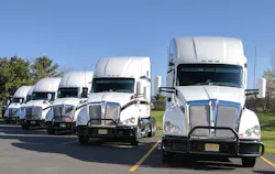 Despite a monthovermonth decline in May orders for new trucks are well ahead of last year39s pace Photo Kenworth Trucks