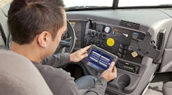 England is partnering with ELD providers such as Omnitracs for its ELD program.