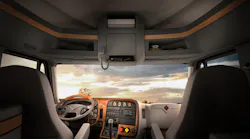 FMCSA aims to study the ldquosafety performance and fatigue levelsrdquo when splitting time in the sleeper berth Photo Navistar