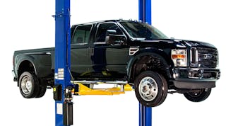 Forward Lift&rsquo;s new DP15 two-post lift gives shops the ability to service most cars, trucks and vans with a solidly-built 15,000-lb. capacity two-post lift.