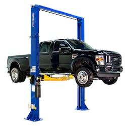 Forward Liftrsquos new DP15 twopost lift gives shops the ability to service most cars trucks and vans with a solidlybuilt 15000lb capacity twopost lift Forward Liftrsquos new DP15 twopost lift gives shops the ability to service most cars trucks and vans with a solidlybuilt 15000lb capacity twopost lift