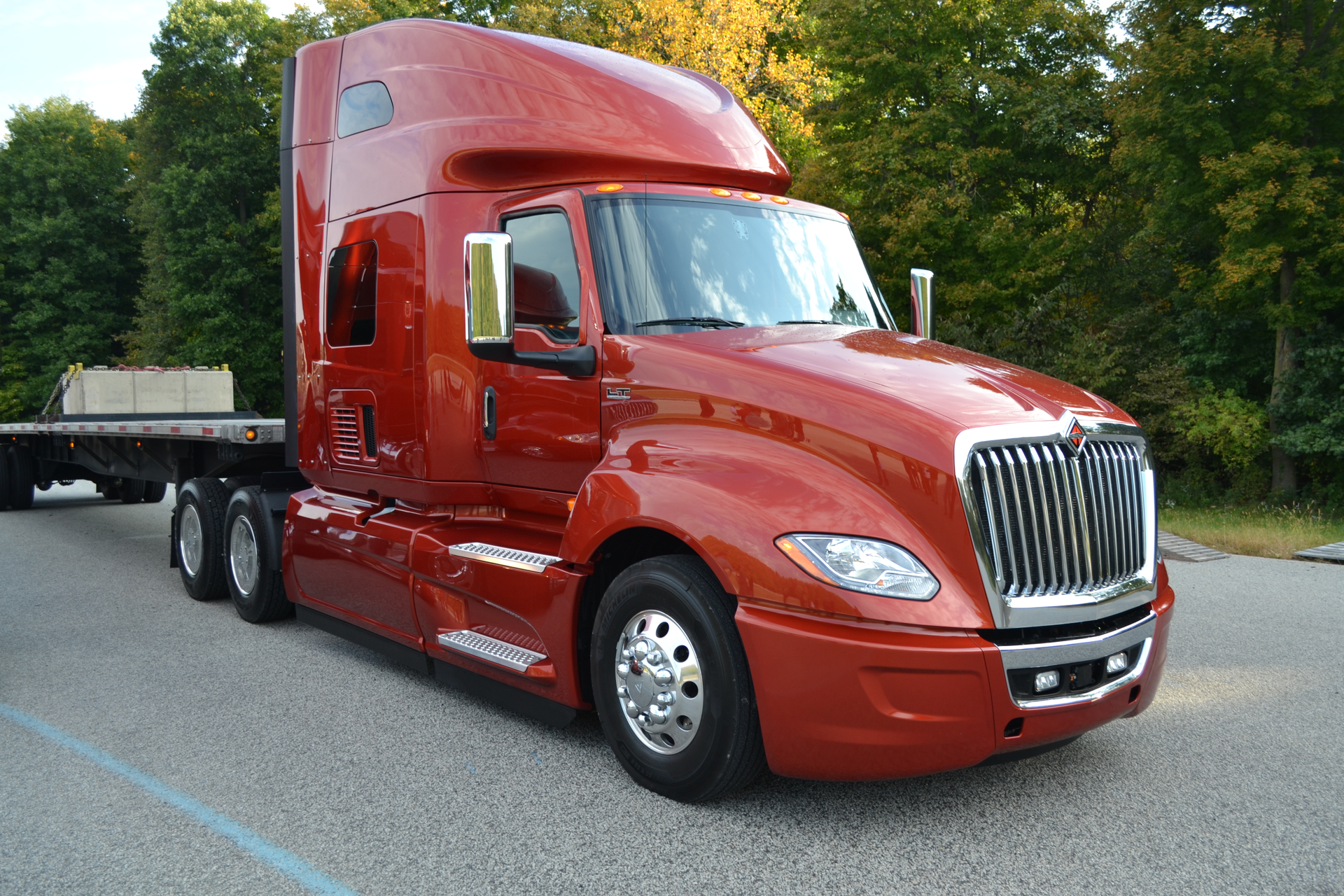 The International LT tractor will now come with air disc brakes as standard on all of its axles Photo Kevin JonesFleet Owner