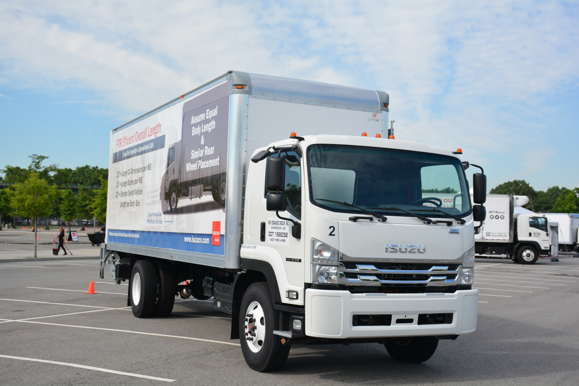 ldquoOur vehicle has outstanding fuel economy hellip and that drives down the cost of ownershiprdquomdashShaun Skinner president of Isuzu Commercial Truck of America and Canada Photo Michael CatarevasFleet Owner