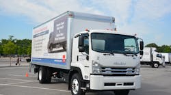 &ldquo;Our vehicle has outstanding fuel economy &hellip; and that drives down the cost of ownership.&rdquo;&mdash;Shaun Skinner, president of Isuzu Commercial Truck of America and Canada. (Photo: Michael Catarevas/Fleet Owner)