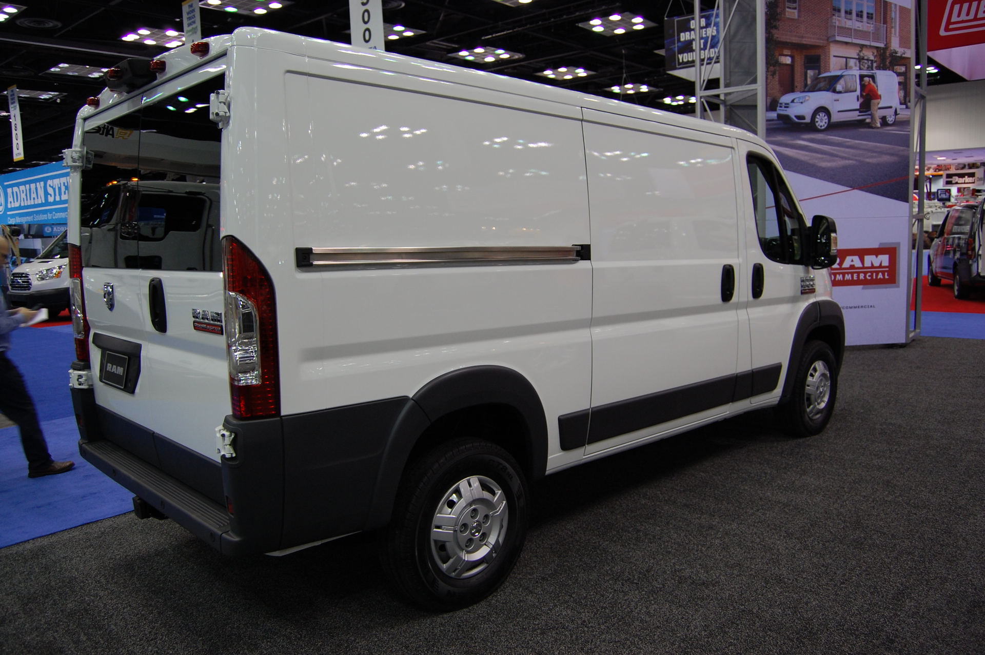 Low fuel prices and payload capacity are currently driving the sales of the larger van segment for Ram Commercial Truck