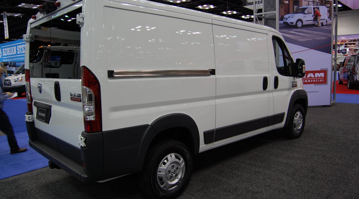 Low fuel prices and payload capacity are currently driving the sales of the larger van segment for Ram Commercial Truck.