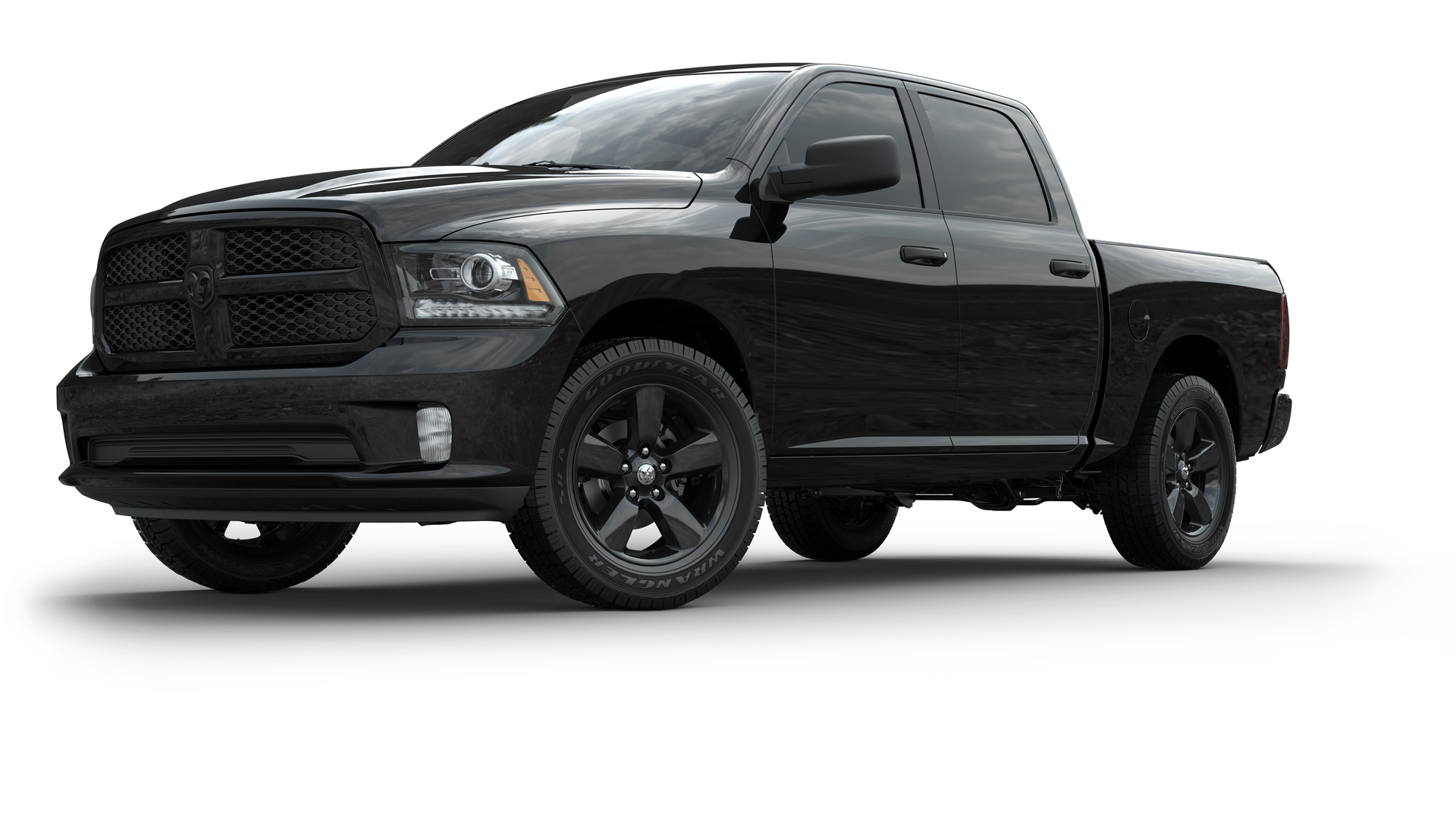 The new Big Horn Black package for the 2018 model Ram 1500 pickup truck Photo Ram