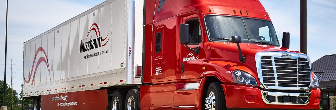 Brent Nussbaum said his company wants to show the ldquosuccess that can be achieved when pairing a trained and educated driver with the latest technologies in fuel efficiencyrdquo Photo Nussbaum Transportation