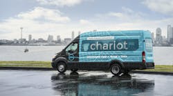 Ford&apos;s Chariot shuttle van service, which recently launched in Seattle as a supplemental transit option targeting enterprise customers, is an example of Uber and Lyft-type conveniences and tech-friendliness being applied to familiar transit modes. (Ford Motor Co. photo)