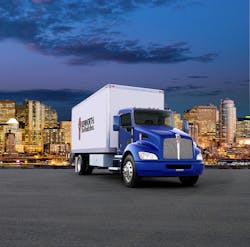 Kenworth and PACCAR Financial have partnered to introduce a cargo van lease program in the United States The new program is for fleets and truck operators that purchase Kenworth T270 Class 6 conventional models in a cargo van specification equipped with a 26foot Morgan van body and a liftgate Kenworth and PACCAR Financial have partnered to introduce a cargo van lease program in the United States The new program is for fleets and truck operators that purchase Kenworth T270 Class 6 conventional models in a cargo van specification equipped with a 26foot Morgan van body and a liftgate