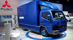 The all-electric eCanter units built in Mitsubishi Fuso&apos;s Tramagal factory in Portugal in will be handed over to customers within Europe and the U.S. within the next month, the OEM said.