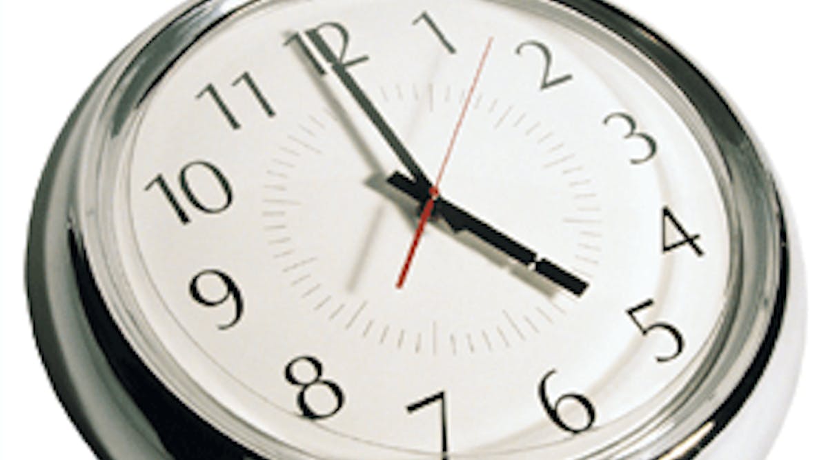 Fleetowner 843 Clock