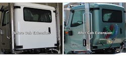 Refrigeratedtransporter 3799 Fontaine Mod International Hx Before After Cab Comparison Refrigeratedtransporter 3799 Fontaine Mod International Hx Before After Cab Comparison