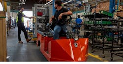 Refrigeratedtransporter 3823 Taylor Dunn Material Handling Tug System Refrigeratedtransporter 3823 Taylor Dunn Material Handling Tug System