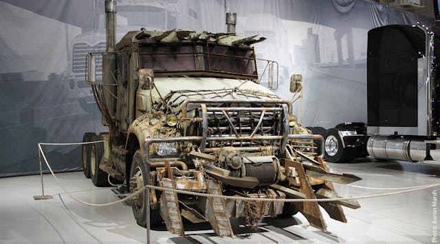This Mack Granite was used as the Decepticon leader Megatron&apos;s vehicular form in the 2011 movie, &apos;Transformers: Dark Side of the Moon.&apos;