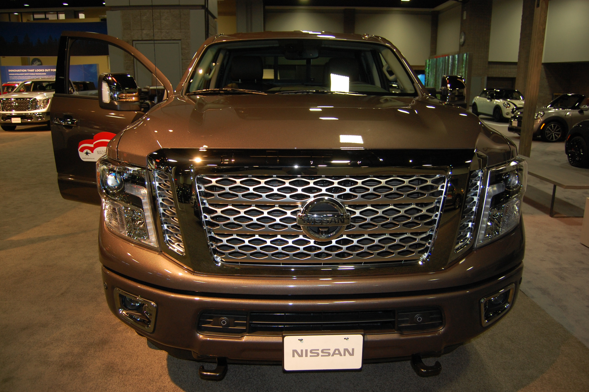 A 2017 Titan XD pickup truck Photo by Sean Kilcarr for Fleet Owner