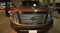 A 2017 Titan XD pickup truck Photo by Sean Kilcarr for Fleet Owner
