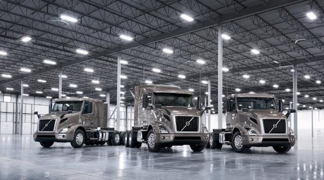 The new Volvo VNR model lineup includes the VNR 300 daycab, VNR 400 41&apos; sleeper and the VNR 640 61&apos; sleeper.