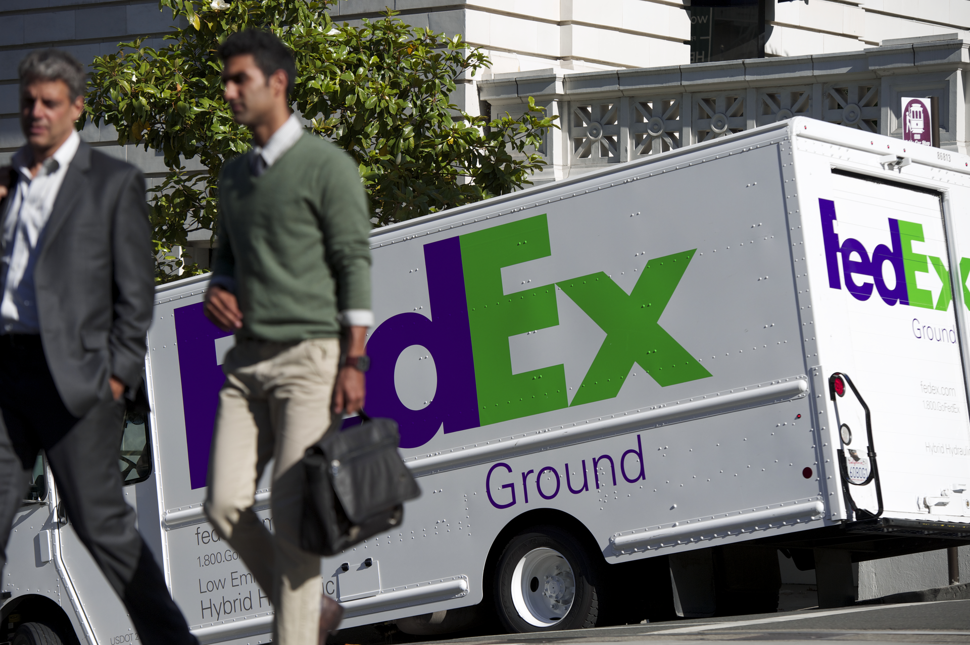 Volume of oversized packages through the FedEx Ground network during the holiday season has increased 240 percent over the past 10 years Photo FedEx