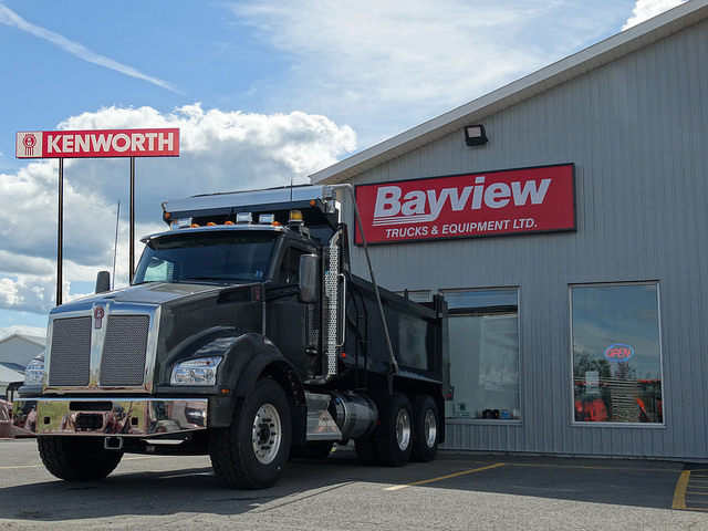 Bayview Kenworth has opened a new Kenworth parts and service dealership in Woodstock New Brunswick