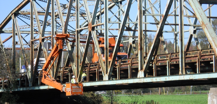 The Rogersrsquo Rangers Bridge which connects New Hampshire and Vermont along US Route 2 was selected for a FASTLANE grant Photo New Hampshire DOT