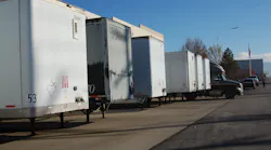 ACT Research said quotsolid dry van commitmentsquot helped push up trailer orders in July in yearoveryear comparisons with significant yearoveryear gains in flatbed trailers occurring as well Photo Sean KilcarrFleet Owner
