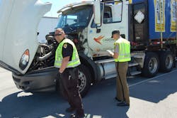 Commercial motor vehicle enforcement personnel conducted a total of 62013 driver and vehicle safety inspections on large trucks and buses during the Roadcheck inspection blitz held June 68 2017 Commercial motor vehicle enforcement personnel conducted a total of 62013 driver and vehicle safety inspections on large trucks and buses during the Roadcheck inspection blitz held June 68 2017
