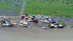 A view of the flooding from Hurricane Harvey southwest of Houston Photo US Coast Guard A view of the flooding from Hurricane Harvey southwest of Houston Photo US Coast Guard
