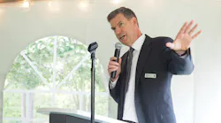 Rich Freeland president and COO of Cummins said the company is broadening its focus beyond diesel to provide more powertrain options connectivity technology and other offerings to suit trucking39s present and future needs Photo Aaron Marsh Fleet Owner