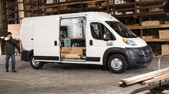 The 2018 ProMaster is Ram Commercial&rsquo;s entry for the Class 2 full-size van segment. (Photo: Ram Truck)