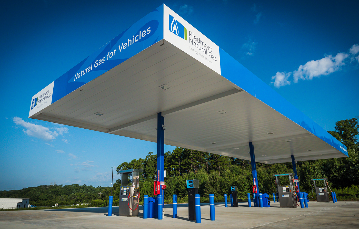 Piedmont Natural Gas opens Hickory CNG refueling station FleetOwner