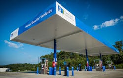 Piedmont Natural Gas has added a Hickory NC location to its network of public compressed natural gas refueling stations The Hickory station is located near the junction of Interstate 40 and US 321 Photo Piedmont Natural Gas Piedmont Natural Gas has added a Hickory NC location to its network of public compressed natural gas refueling stations The Hickory station is located near the junction of Interstate 40 and US 321 Photo Piedmont Natural Gas