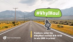 Truck drivers can post memories thoughts stories photos and videos of their careers on the road to Facebook andor Twitter using the hashtag WhyIHaul Truck drivers can post memories thoughts stories photos and videos of their careers on the road to Facebook andor Twitter using the hashtag WhyIHaul