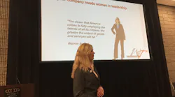 Ellen Voie president amp CEO of the Women in Trucking advocacy group Photo Sean KilcarrFleet Owner