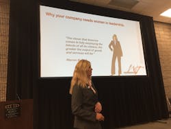 Ellen Voie president amp CEO of the Women in Trucking advocacy group Photo Sean KilcarrFleet Owner Ellen Voie president amp CEO of the Women in Trucking advocacy group Photo Sean KilcarrFleet Owner